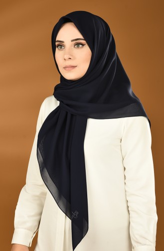 Navy Blue Scarf 13151-22