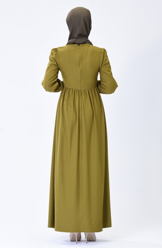 فستان أخضر 3402-07