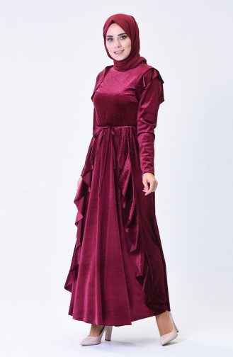 Zwetschge Hijab Kleider 1008-01