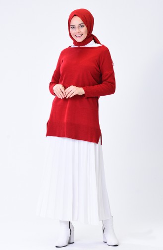 Rot Pullover 0511-01