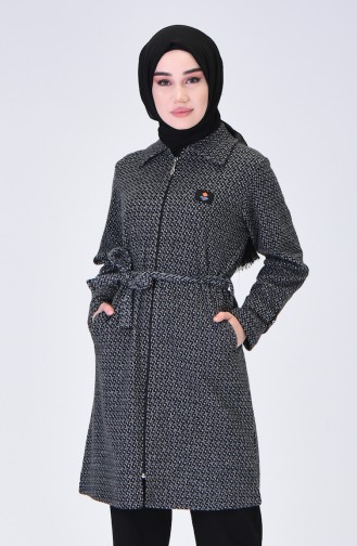 Cape Hivernale à Motifs  99236-01 Gris 99236-01