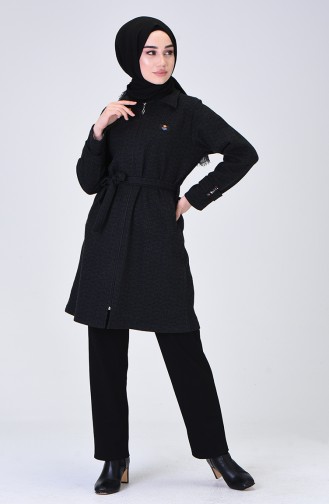 Cape Hivernal a Motifs 99236E-01 Noir 99236E-01