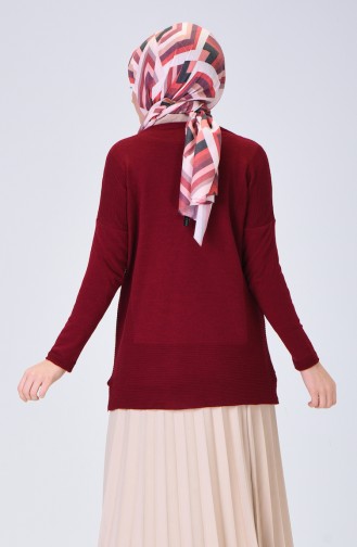 Weinrot Pullover 0522-05