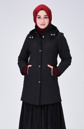 Manteau Noir 0823-01