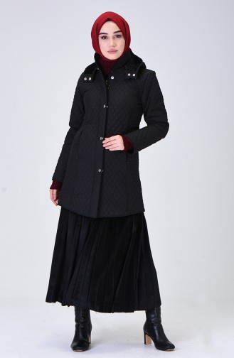 Manteau Noir 0823-01