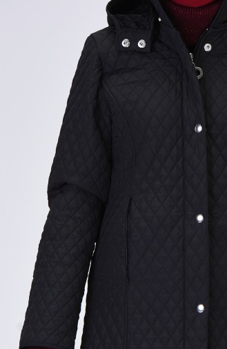 Manteau Noir 0823-01