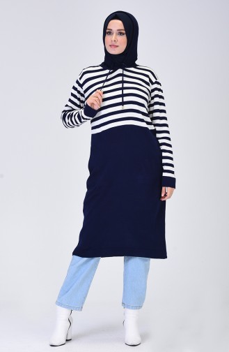 Navy Blue Tunics 1384-02