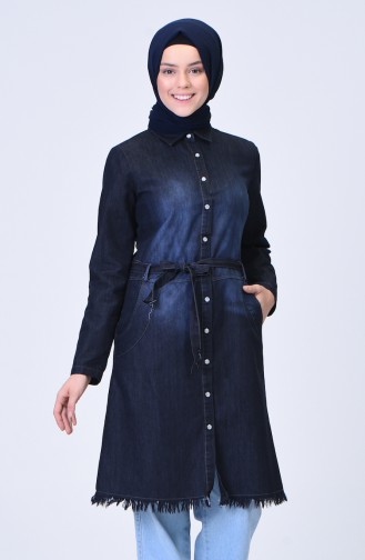 Navy Blue Tunics 1389-01