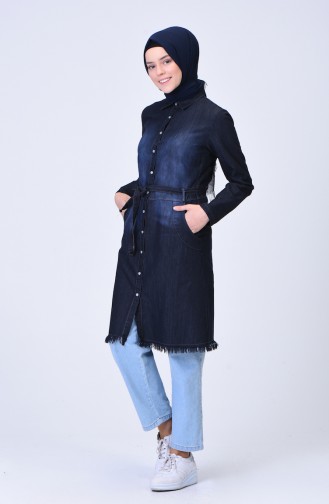 Navy Blue Tunics 1389-01