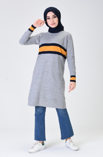Reglan Sleeve Tunic Gray 1401-05