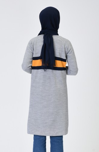 Reglan Kol Tunik 1401-05 Gri 1401-05