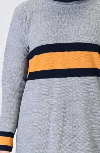 Reglan Kol Tunik 1401-05 Gri 1401-05
