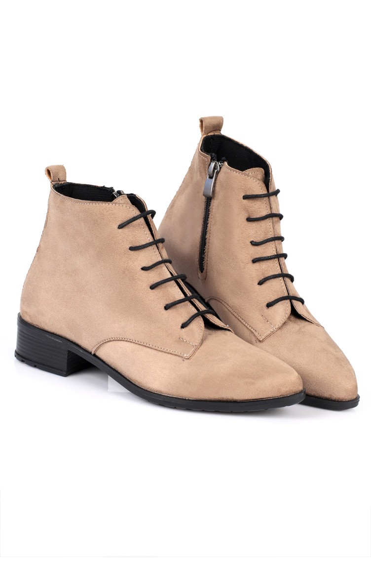 mink suede boots