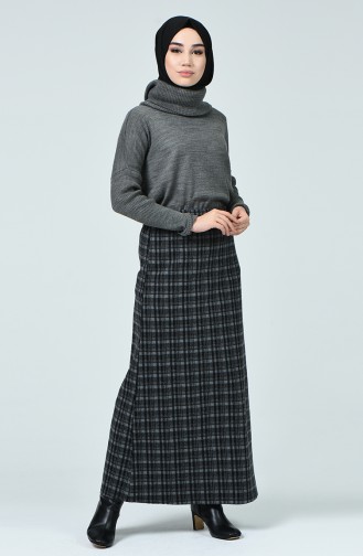 Gray Skirt 1021J-01
