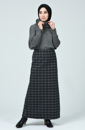 Gray Skirt 1021J-01