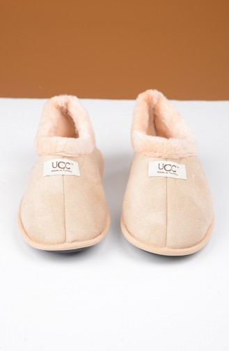 Creme Hausschuhe 300-05