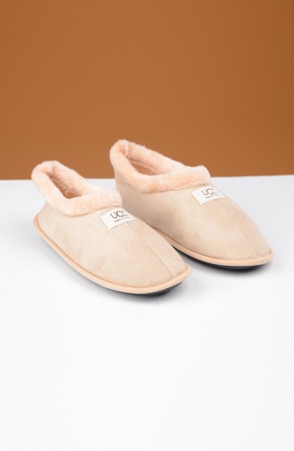Creme Hausschuhe 300-05