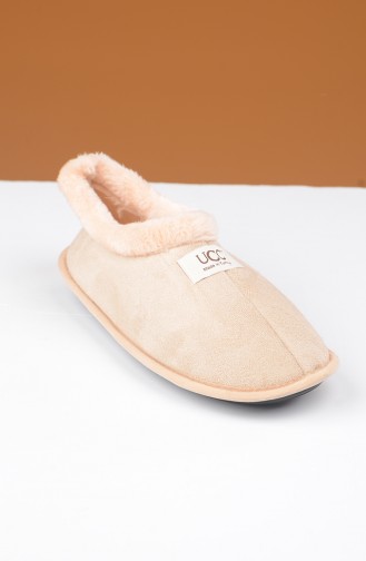 Creme Hausschuhe 300-05