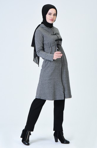 Balıksırtı Desenli Kaşe Kap 0004-01 Gri 0004-01