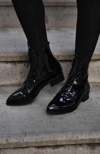 Black Boots-booties 1200-15