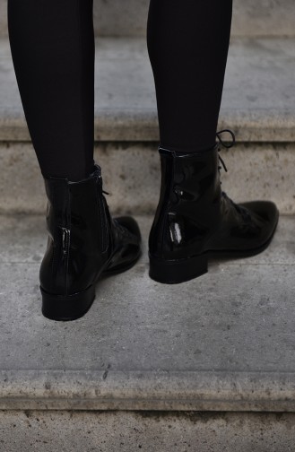 Black Boots-booties 1200-15