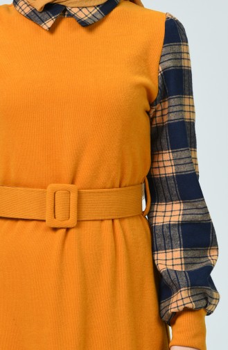 Yellow İslamitische Jurk 81746-03