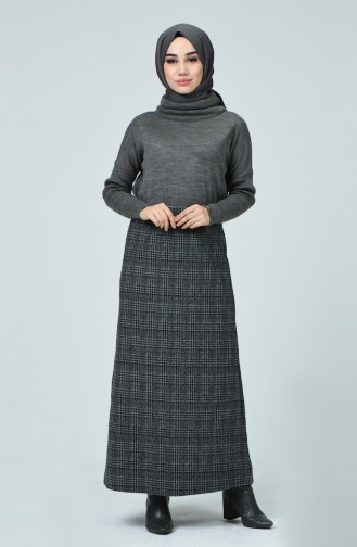 Gray Skirt 1020B-01