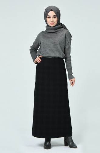 Black Skirt 1021C-01