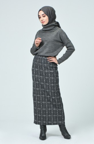 Gray Skirt 1030K-01