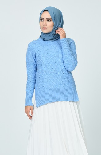 Navy Blue Sweater 7019-06