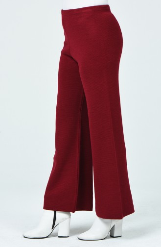 Knitwear wide-leg Trousers 0520-05 Damson 0520-05