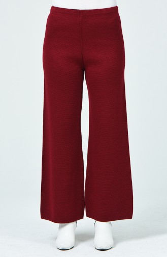 Knitwear wide-leg Trousers 0520-05 Damson 0520-05
