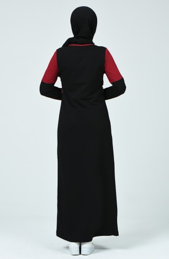 فستان رياضي أسود 99240-01