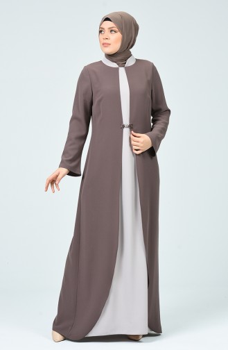Nerz Hijab Kleider 1310-01