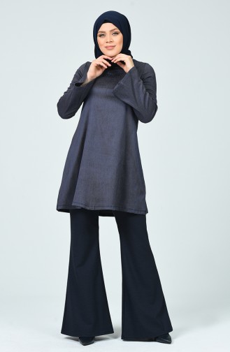 Navy Blue Tunics 1293-03