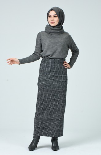 Gray Skirt 1030B-01