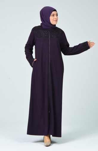 Purple Abaya 8083-02