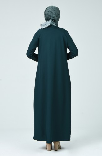 Emerald Green Abaya 2136-04