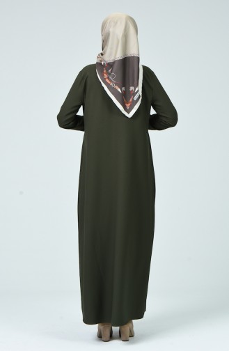 Khaki Abayas 2136-05