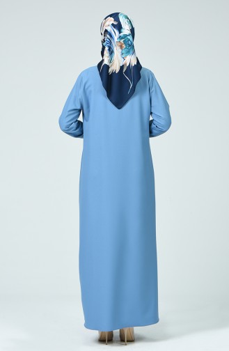 Blue Abaya 2136-06