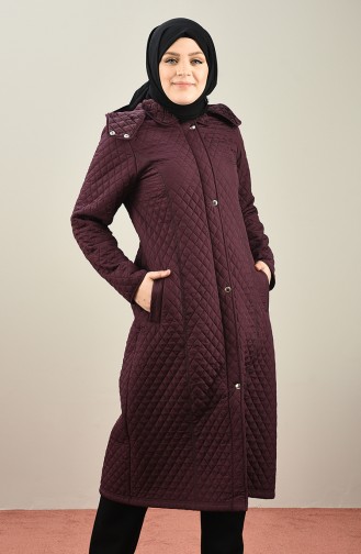 Manteau Plum Foncé 1041-01