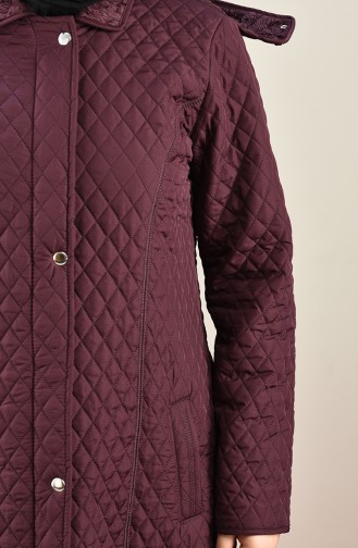 Manteau Plum Foncé 1041-01