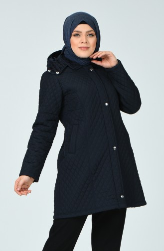 Manteau Bleu Marine 1062-04