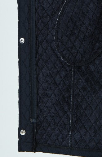 Navy Blue Winter Coat 1062-04