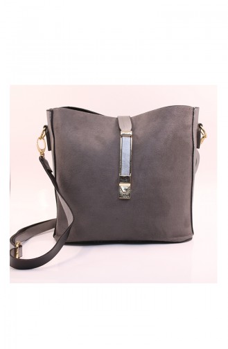 Gray Shoulder Bags 12-08