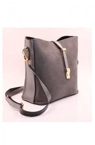 Gray Shoulder Bags 12-08