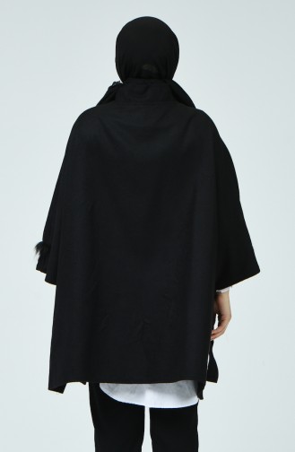 Black Poncho 6025-01