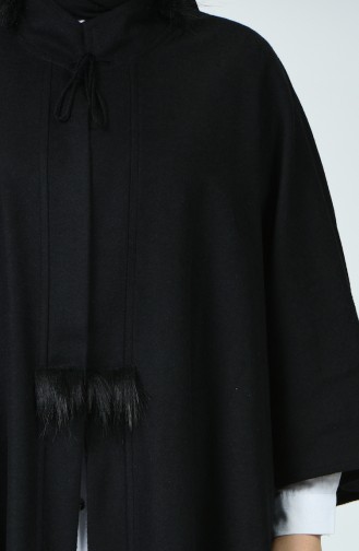 Black Poncho 6025-01