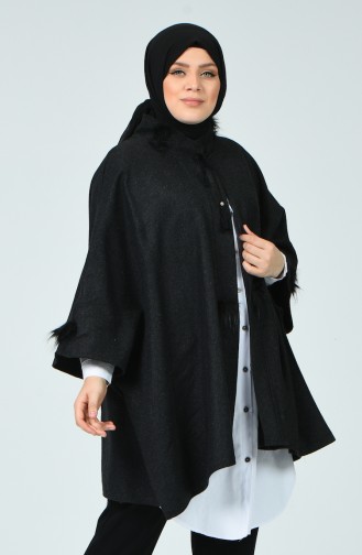 Anthracite Poncho 6025-02