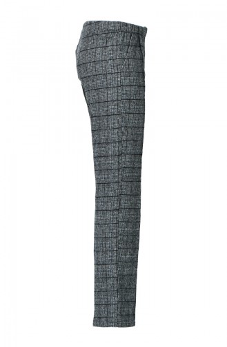 Pantalon Hivernal à Motifs 1014H-01 Gris 1014H-01